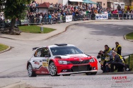 Rallye Český Krumlov: Náves v Malontech